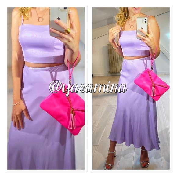 Zara set of top + skirt bloggers favorite - Picture 7 of 16